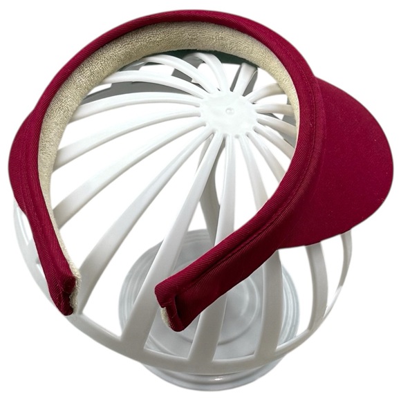 The Girls Imperial Wine Girl Red Visor Embroidered Hat Novelty Gift Vacation - Picture 4 of 7